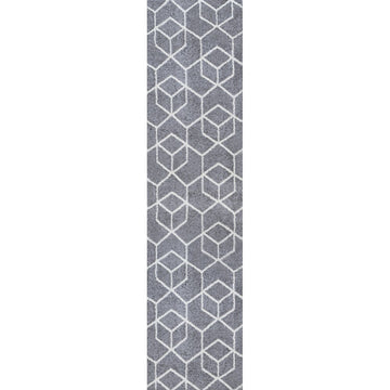 Tumbling Blocks Modern Geometric Area Rug 2